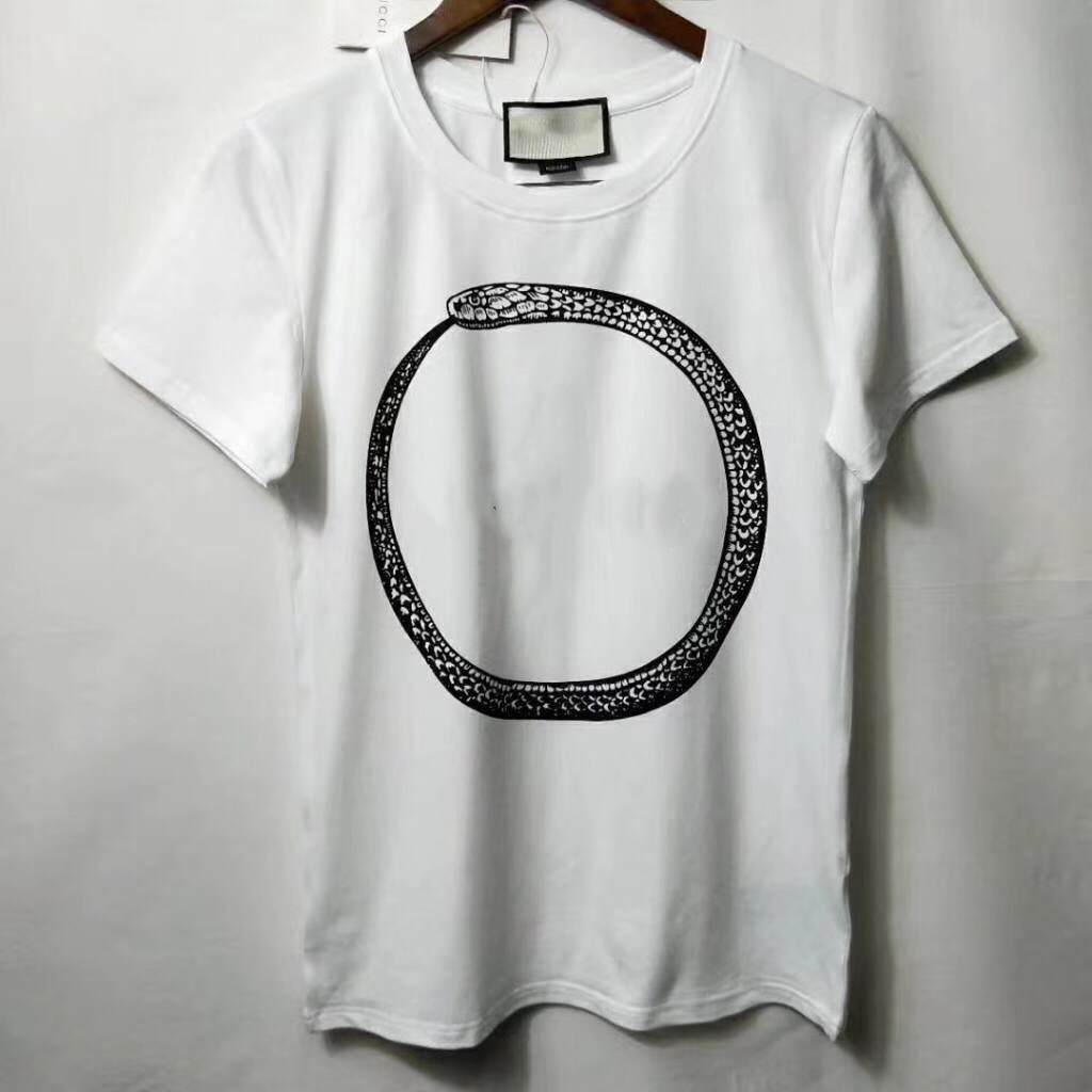 18ss Luxury Europe Italy High Quality Summer Snake Tshirt Fashion Men Women T Shirt Casual Cotton Tee Top, Black
18ss Luxury Europe Italy High Quality Summer Snake Tshirt Fashion Men Women T Shirt Casual Cotton Tee Top, Black