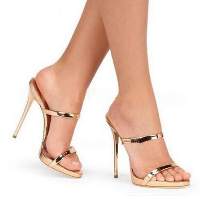 2018 Summer Gold Silver Metallic Leather Sandales Femme Slip On Designer High Heel Shoes Woman Fashion Sexy Dress Slipper Sandals
2018 Summer Gold Silver Metallic Leather Sandales Femme Slip On Designer High Heel Shoes Woman Fashion Sexy Dress Slipper Sandals