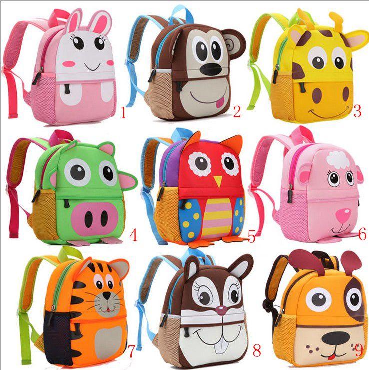 Cute Animal Design Backpack Toddler Kid Neoprene School Bags Kindergarten Cartoon Comfortable Bag Giraffe Monkey Owl, Mix colors
Cute Animal Design Backpack Toddler Kid Neoprene School Bags Kindergarten Cartoon Comfortable Bag Giraffe Monkey Owl, Mix colors
