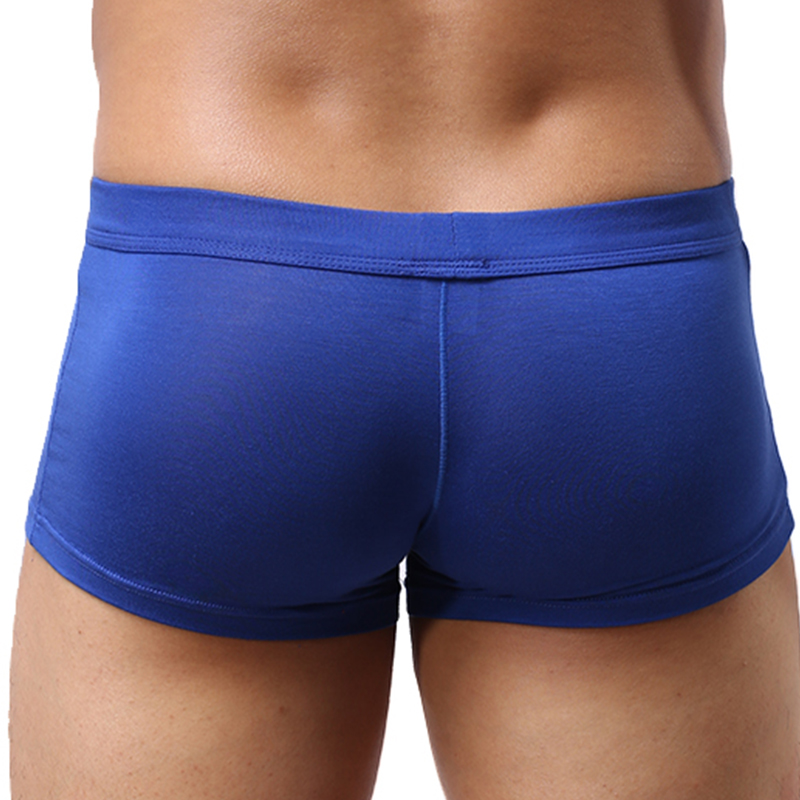LELINTA Sexy Mens Underwear Cute Boys in Boxers Elastic Fabric Gay Underwear for U Convex Pouch Pants Male Underpants Guys