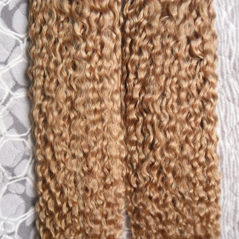 Micro loop human hair extensions 200G Micro Link Hair Extensions Human 200g micro loop hair extensions 1g curly