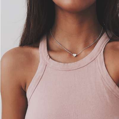 New Tiny Heart Necklace for Women SHORT Chain Heart Shape Pendant Necklace Gift Ethnic Bohemian Choker Necklace drop shipping
New Tiny Heart Necklace for Women SHORT Chain Heart Shape Pendant Necklace Gift Ethnic Bohemian Choker Necklace drop shipping