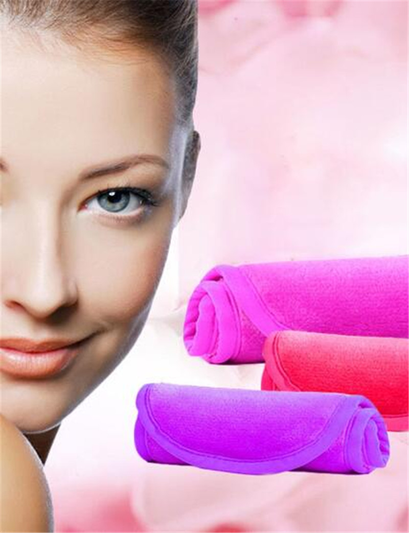 Makeup face towel cleaner microfiber Beauty Items facial cloth makeup remover Washable clean cosmetics with water