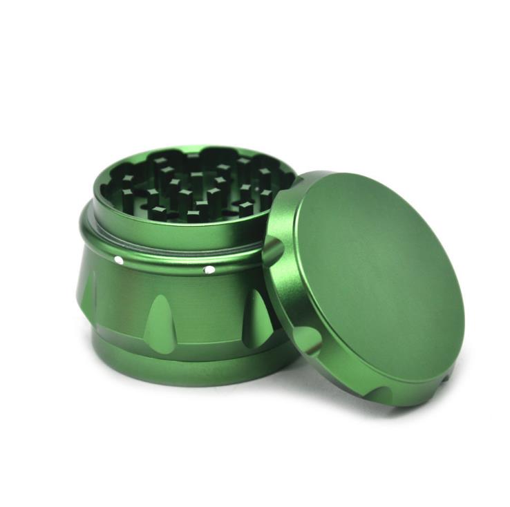 Diameter 63MM drill metal metal smoke grinder, four grade top cigarette cutter, aviation aluminum material.
Diameter 63MM drill metal metal smoke grinder, four grade top cigarette cutter, aviation aluminum material.