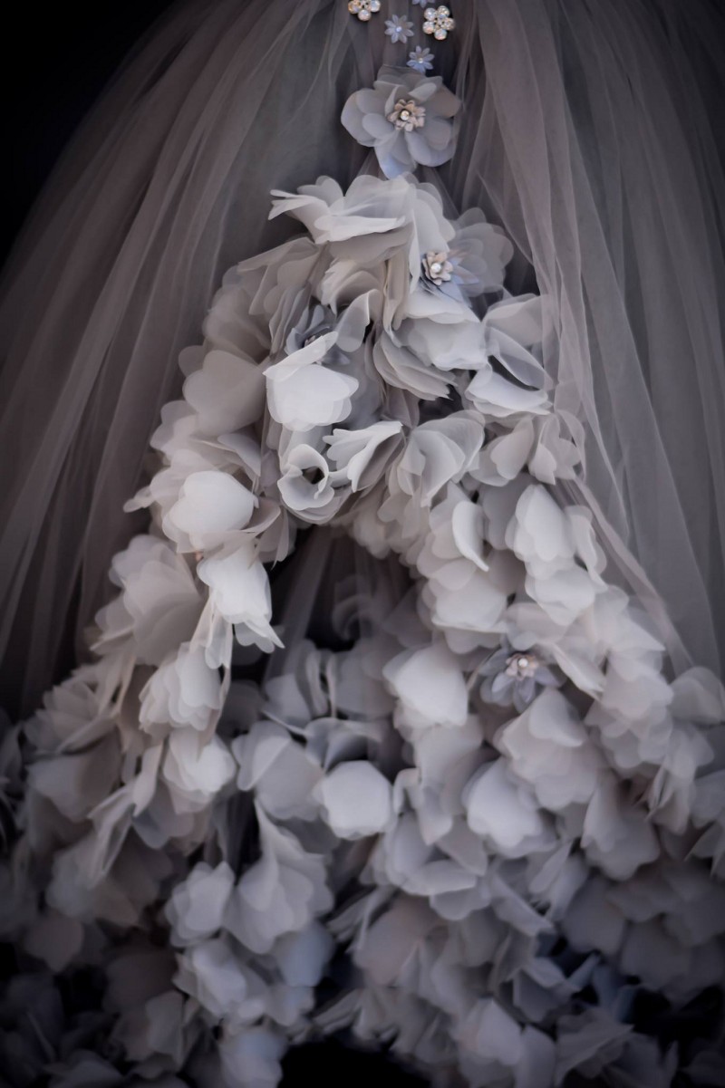 Silver Grey 2018 Little Girls Pageant Dresses New Modest Ruffles Puffy Skirt Jewel Full length 3D Floral Flower Girls Dress For Wedding