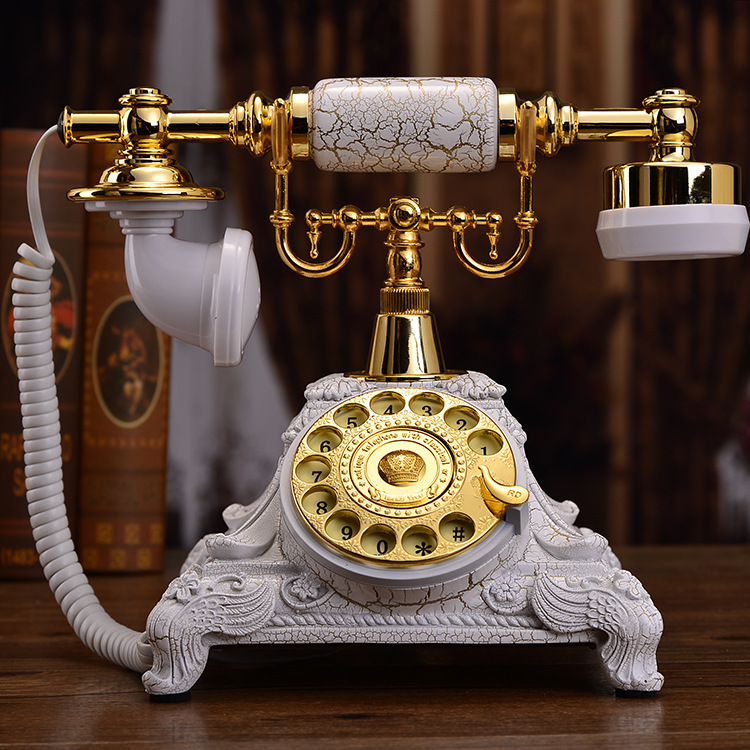 European antique rotary telephone retro home landline creative phone garden fashion antique telephone