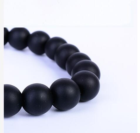 Elegant Micro Pave Zircon and Volcanic Stone Beaded Strand Wristwear Gender-Neutral DIY Jewelry Kit