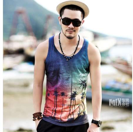 Scenery printed men's casual vest sleeveless t shirt comfortable summer beach tank top men cotton tops 2018 summer new
Scenery printed men's casual vest sleeveless t shirt comfortable summer beach tank top men cotton tops 2018 summer new