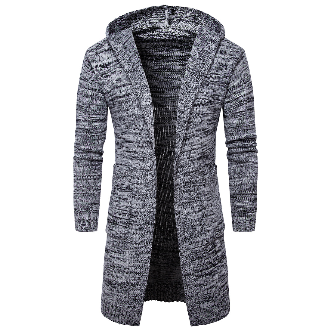 Autumn Men Sweater Fashion Korean Style Long Sleeve Male Cardigan Sweater Slim Fit Casual Winter Hooded Sweater, Black
Autumn Men Sweater Fashion Korean Style Long Sleeve Male Cardigan Sweater Slim Fit Casual Winter Hooded Sweater, Black