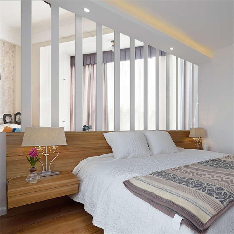 DIY 3D Mirror Wall Sticker Children Bedroom Living Room Stickers Home Decor Wall Art Sticker Decorative Decals For