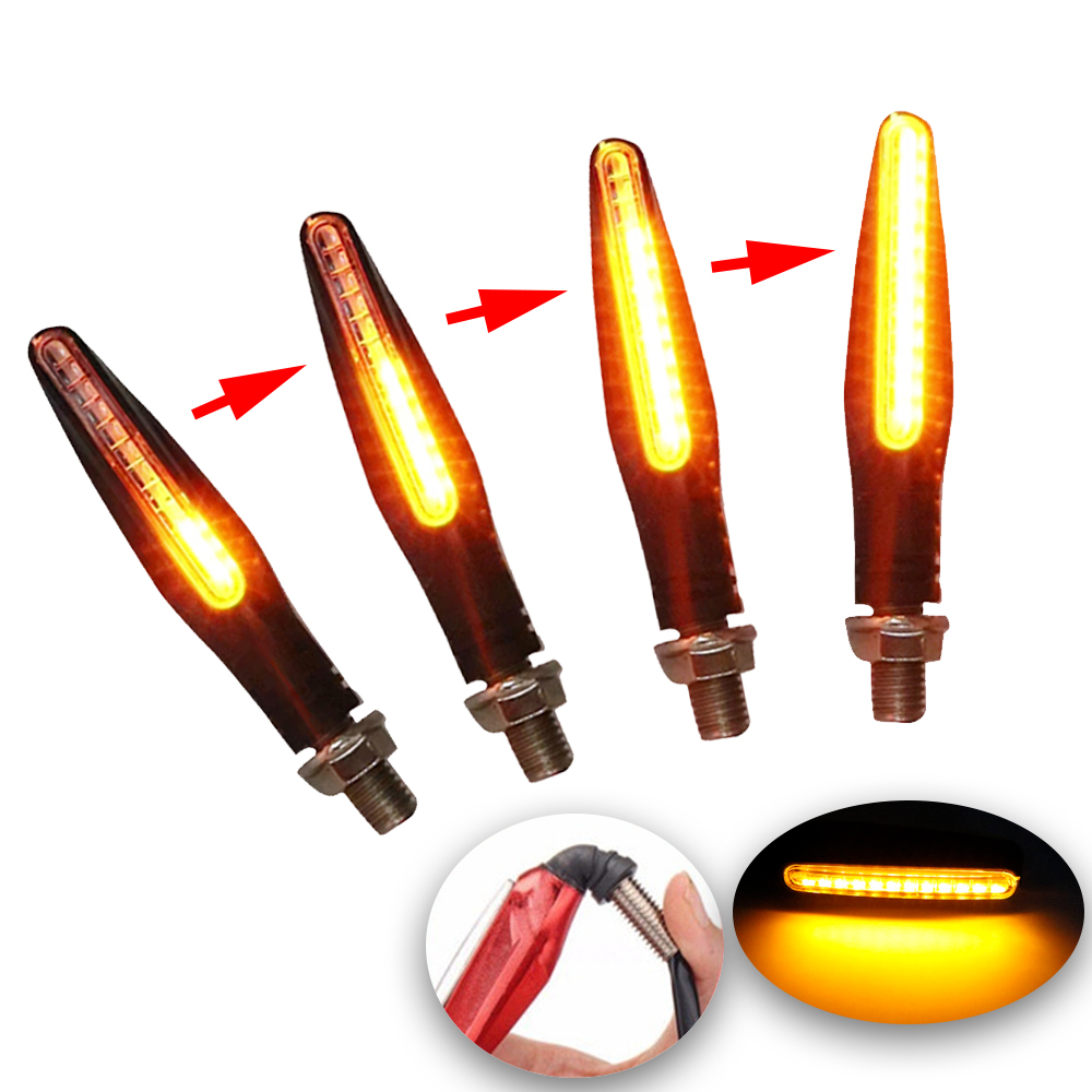 4 PCS Universal Motorcycle Accessories LED Flexible Turn Signal Indicator Amber Light for BMW Kawasaki KTM YAMAHA TMAX Harley
4 PCS Universal Motorcycle Accessories LED Flexible Turn Signal Indicator Amber Light for BMW Kawasaki KTM YAMAHA TMAX Harley