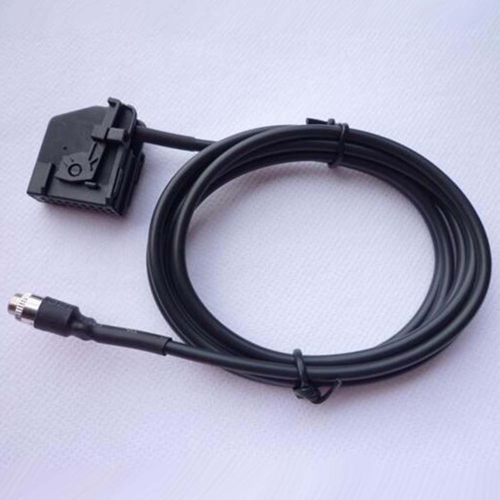 

Car input AUX cable for Mercedes benz W168 W209 W211 W163 W203 R129 W461 clk SLK ml Comand APS CD