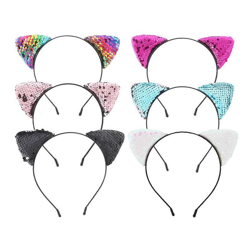 Haimeikang Reverse Glitter Sequins Girl Cat Ear Hairband Headband 2018 Sexy Flip Women DIY Hair Accessories For Kids Mermaid
Haimeikang Reverse Glitter Sequins Girl Cat Ear Hairband Headband 2018 Sexy Flip Women DIY Hair Accessories For Kids Mermaid