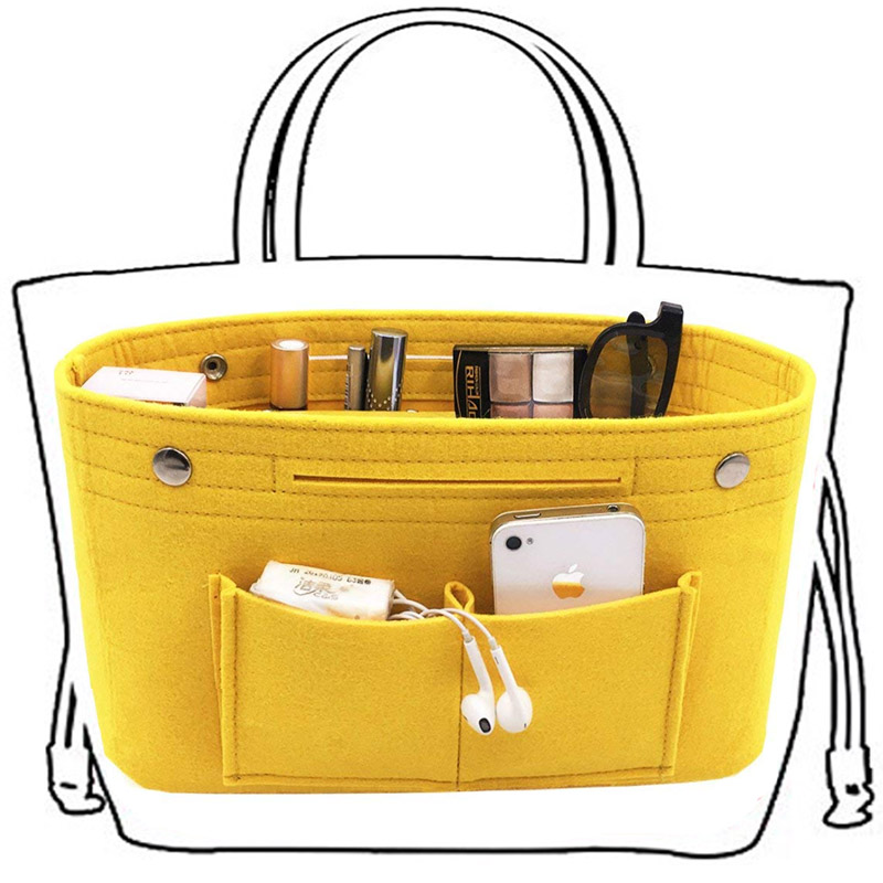 Obag Felt Cloth Inner Bag Women Fashion Handbag Multi-pockets Cosmetic Storage Organizer Bags Luggage Bags Accessories
Obag Felt Cloth Inner Bag Women Fashion Handbag Multi-pockets Cosmetic Storage Organizer Bags Luggage Bags Accessories