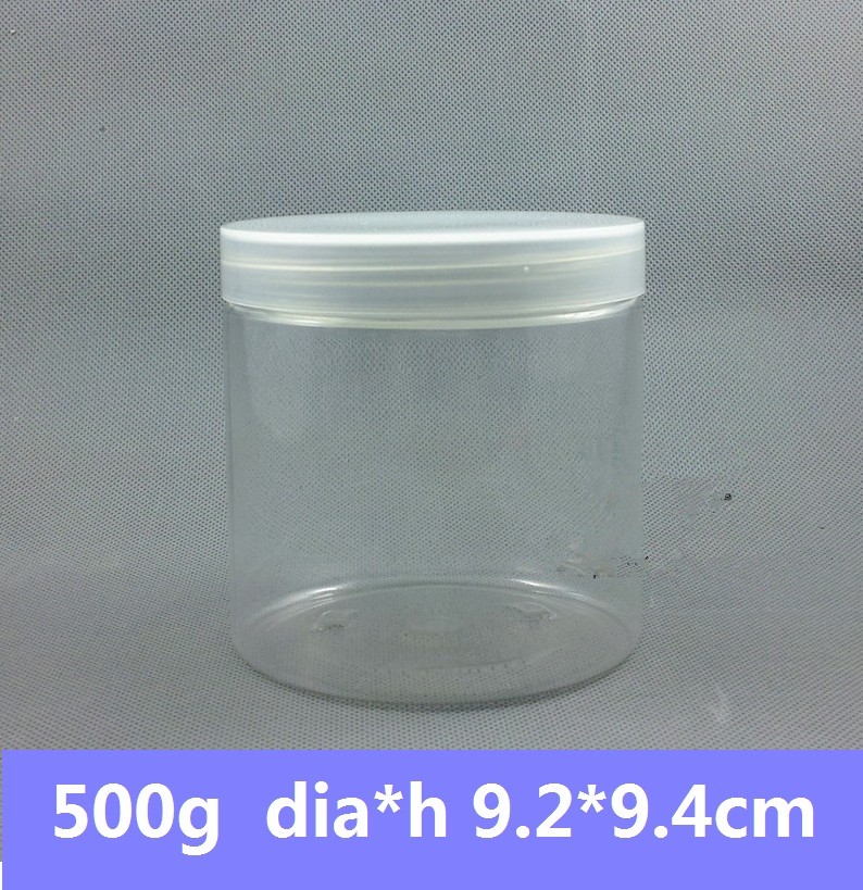 27pcs/lot Big Size Wide Mouth Neck Jar 500g Plastic Packaging Transparent PET Skin Care Cream Jar 500ml Jar Bottle Wholesale
27pcs/lot Big Size Wide Mouth Neck Jar 500g Plastic Packaging Transparent PET Skin Care Cream Jar 500ml Jar Bottle Wholesale