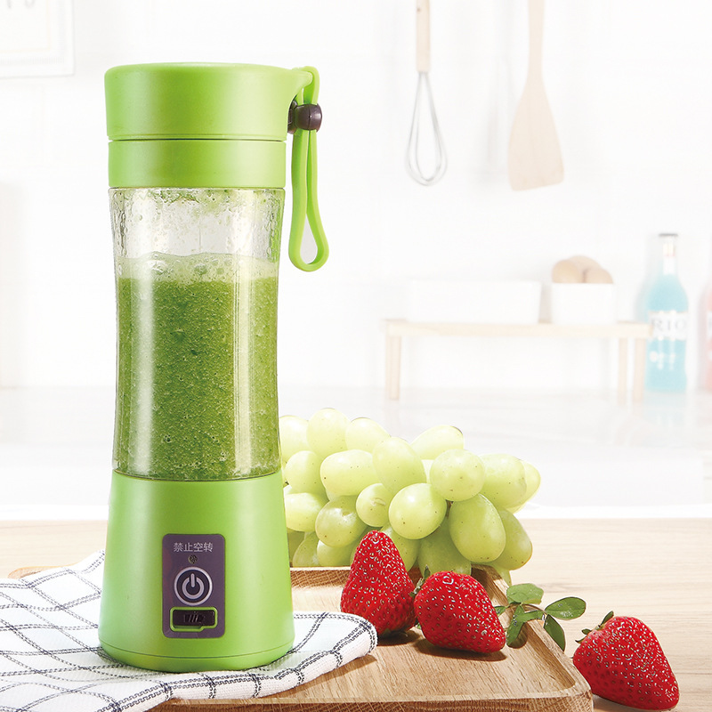 380ml 4 blades Blender USB Rechargeable Mixer Portable Mini Juicer Juice Machine Smoothie Maker Household Small Juice Extractor
380ml 4 blades Blender USB Rechargeable Mixer Portable Mini Juicer Juice Machine Smoothie Maker Household Small Juice Extractor