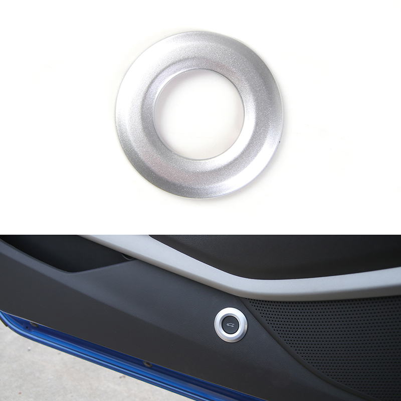 Tail Door Trunk Open Button Switch Decoration Ring Cover for Chevrolet Camaro 2017+ Car Interior Accessories