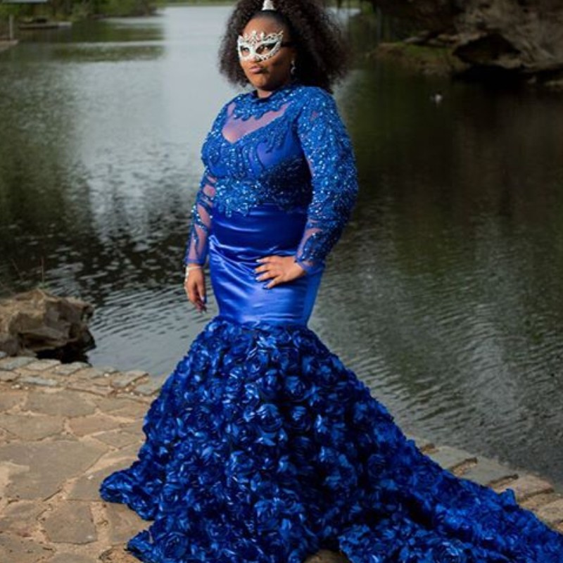 Mermaid Plus Size Prom Dresses Fashion Deep-Blue Jewel Neck Long Sleeves Beads Appliques Party Dress Gorgeous 3D-Rose Train Prom Dress Sexy, Dark green
Mermaid Plus Size Prom Dresses Fashion Deep-Blue Jewel Neck Long Sleeves Beads Appliques Party Dress Gorgeous 3D-Rose Train Prom Dress Sexy, Dark green