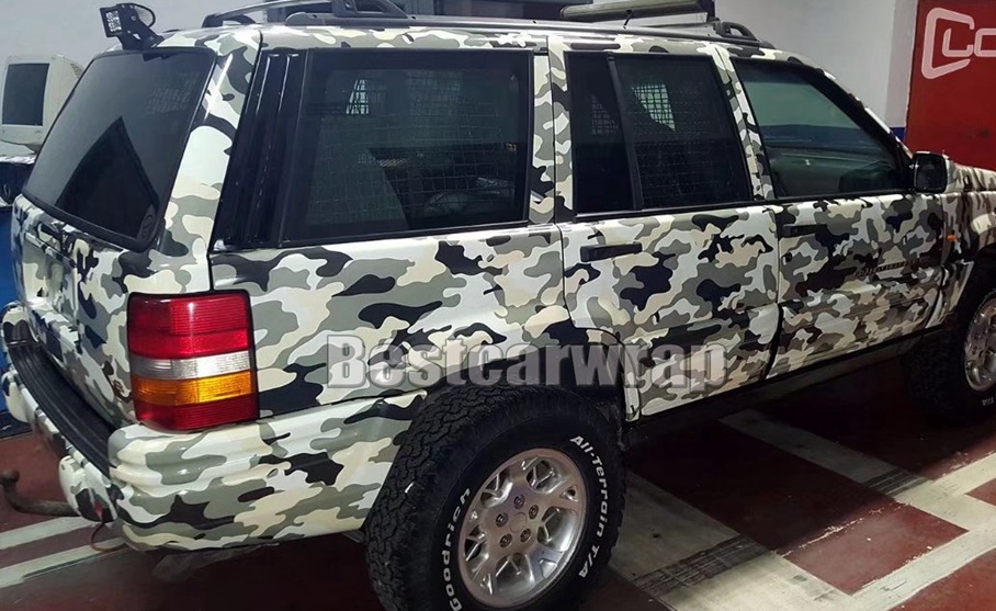 Arctic Green ubran Camouflage Vinyl For Car Wrap Camo styling Covering Film with air release / Bubble Free Size 1,52x10m/20m/30m Roll