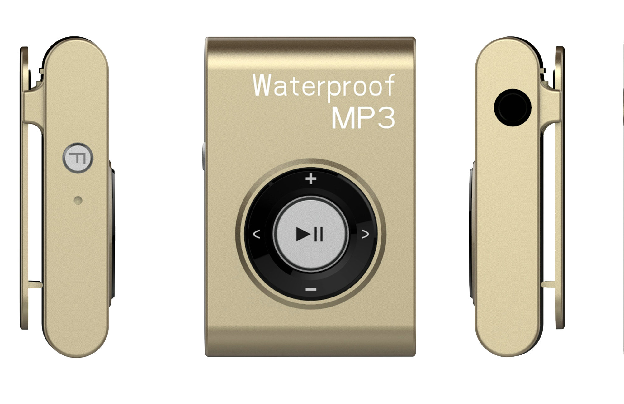 IPX8 Waterproof MP3 Player Swimming Diving Surfing 8GB/ 4GB Sports Headphone Music Player with FM Clip Walkman MP3Player