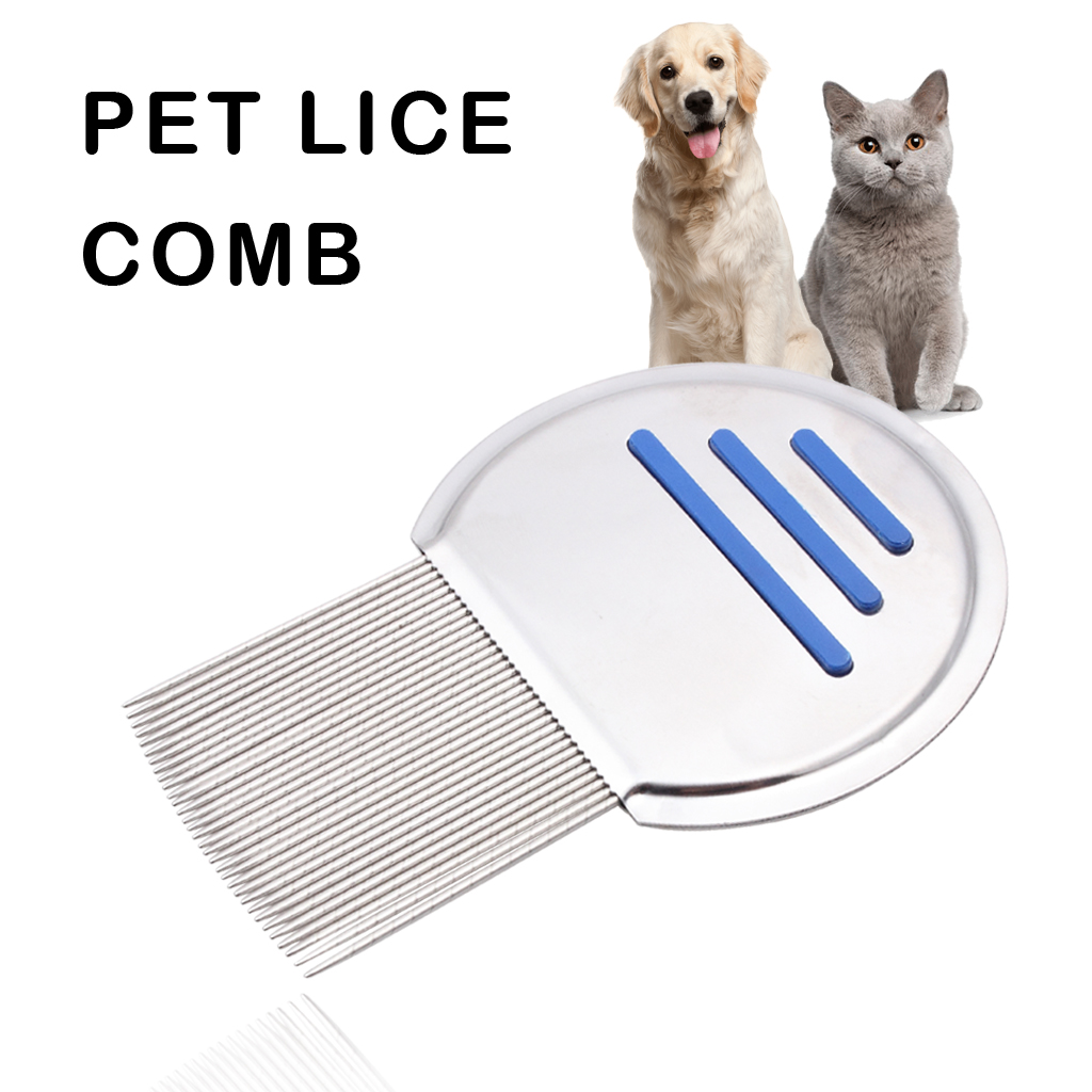 Pet Cat Puppy Dog Lice Comb Nit Remover Professional Stainless Steel Fine Teeth Louse Comb Pet Cat Dog Grooming Brush Tools
Pet Cat Puppy Dog Lice Comb Nit Remover Professional Stainless Steel Fine Teeth Louse Comb Pet Cat Dog Grooming Brush Tools