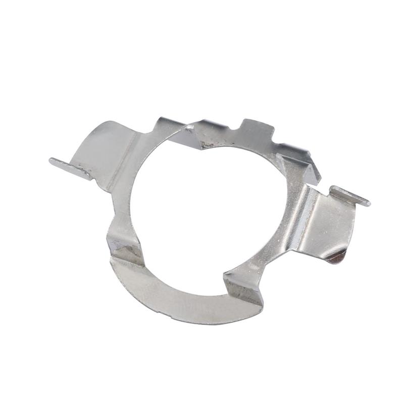 2Pcs H7 Car Led Headlight Adapters Base Bulb Holders for BMW E60 E61 for VW MK6 NISSAN QASHQAI LED lamp for Audi A3