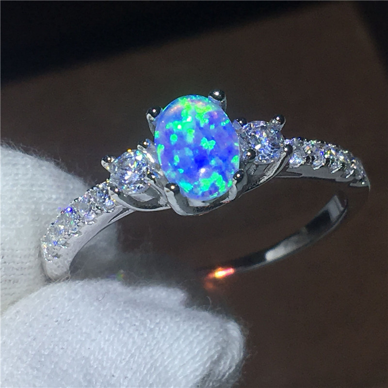 Fine Jewelry Lady ring Opal Zircon Cz 100% Real 925 sterling silver Engagement wedding band rings for women Jewelry Gift
Fine Jewelry Lady ring Opal Zircon Cz 100% Real 925 sterling silver Engagement wedding band rings for women Jewelry Gift