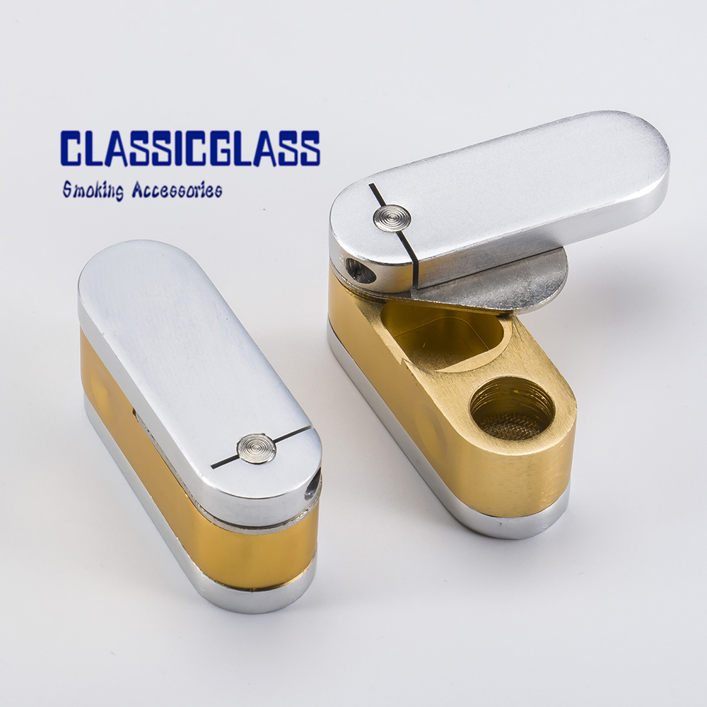 Brass Metal Twist Pipe With Stash Metro Pipe Portable Stash Monkey Metal Pipes Herb Smoke Tool Pocket Hand Smoking Pipe
Brass Metal Twist Pipe With Stash Metro Pipe Portable Stash Monkey Metal Pipes Herb Smoke Tool Pocket Hand Smoking Pipe