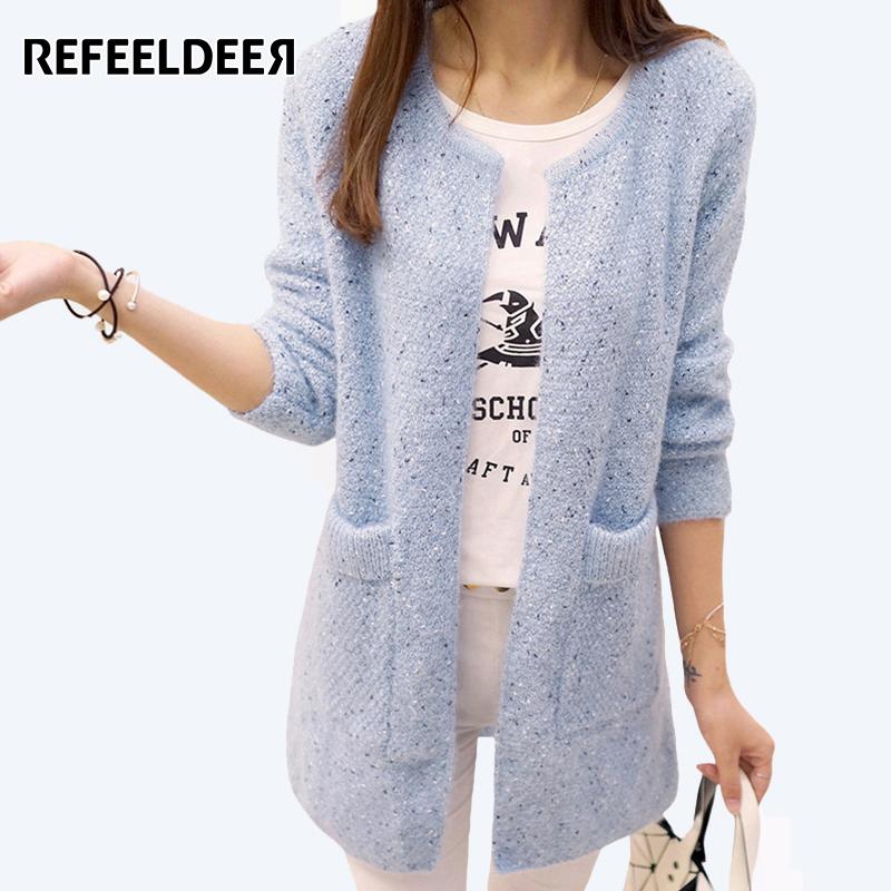Refeeldeer Long Cardigan Female 2017 Spring Autumn Long Sleeve Crochet Cardigan Women Sweater Women Knitted Jacket Tops, Champagne
Refeeldeer Long Cardigan Female 2017 Spring Autumn Long Sleeve Crochet Cardigan Women Sweater Women Knitted Jacket Tops, Champagne