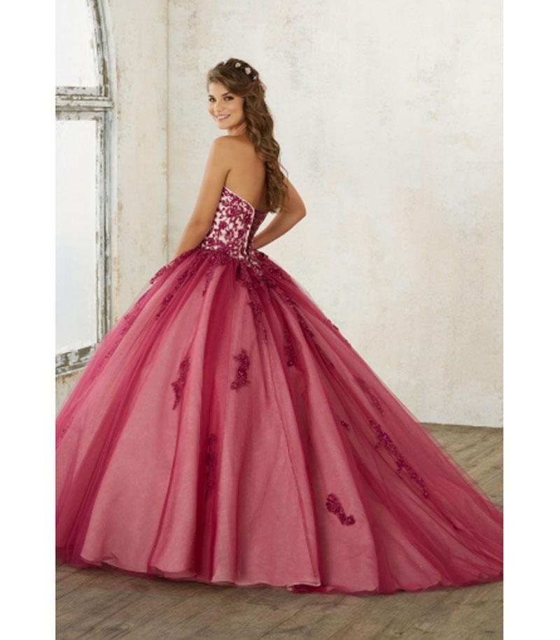 2020 Newest Quinceanera Dresses Sweetheart vestidos de quinceaner Lace Appliques Tulle Ball Gown Prom Dress sweet 16 dresses