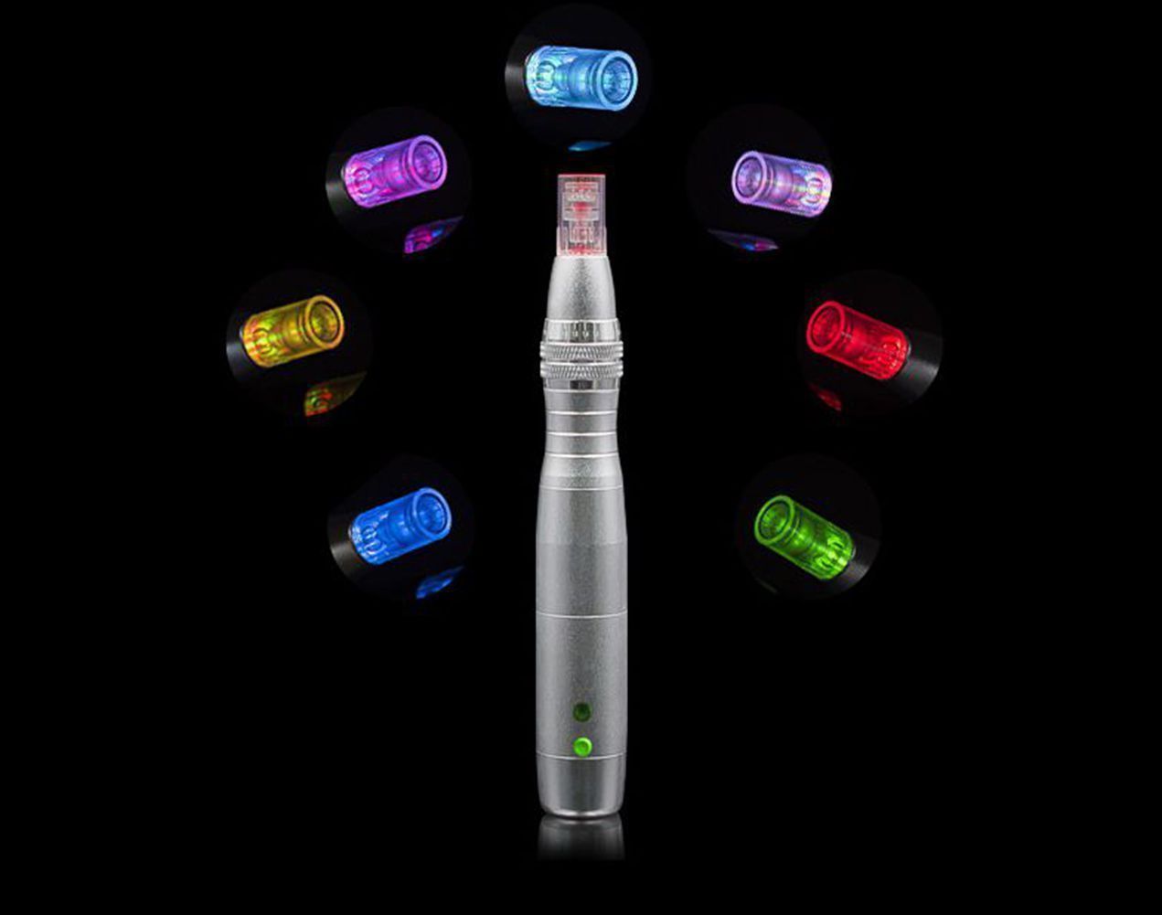 7 color LED Photon Electric Derma Pen Micro Needle Skin Care Beauty Therapy Anti Aging Acne Wrinkle Removal
7 color LED Photon Electric Derma Pen Micro Needle Skin Care Beauty Therapy Anti Aging Acne Wrinkle Removal