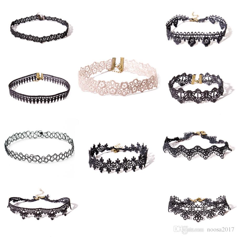Short styles lace gothic choker for evening party Simple fashion lace necklace 10 styles Creative pink lace jewelry choker
Short styles lace gothic choker for evening party Simple fashion lace necklace 10 styles Creative pink lace jewelry choker
