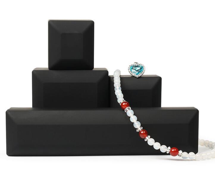 LED Lighted Jewelry Gift Box Earring Ring Neckalce Luxury Wedding Display Packaging Organizer Storage For Engagement