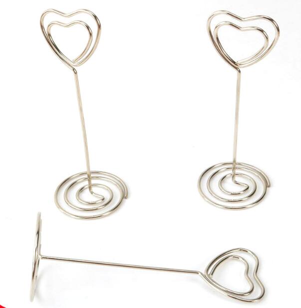 Place Card Holder Wedding Place Card Table Number Holder Photo Memo Holder Number Name Clips Base