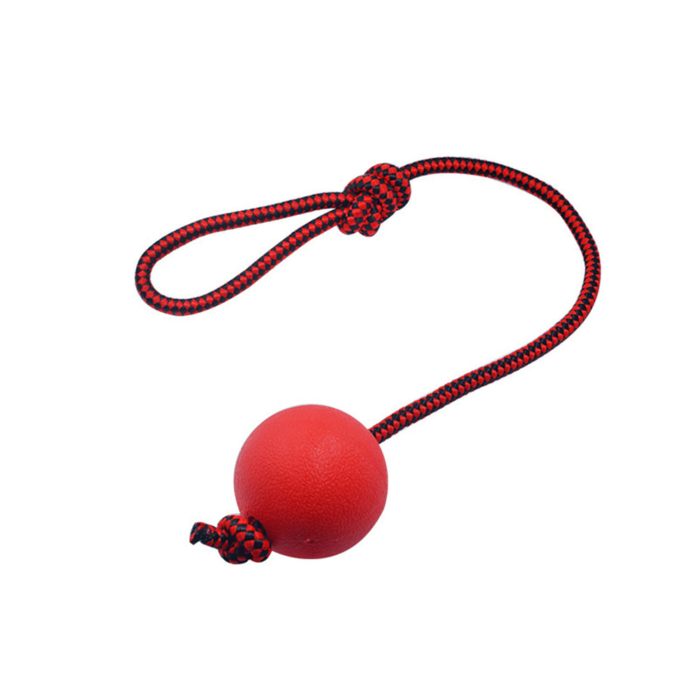 Durable Natural Rubber Ball on a Rope - Perfect Dog Training, Exercise and Reward Tool - Dog Toy - red
Durable Natural Rubber Ball on a Rope - Perfect Dog Training, Exercise and Reward Tool - Dog Toy - red