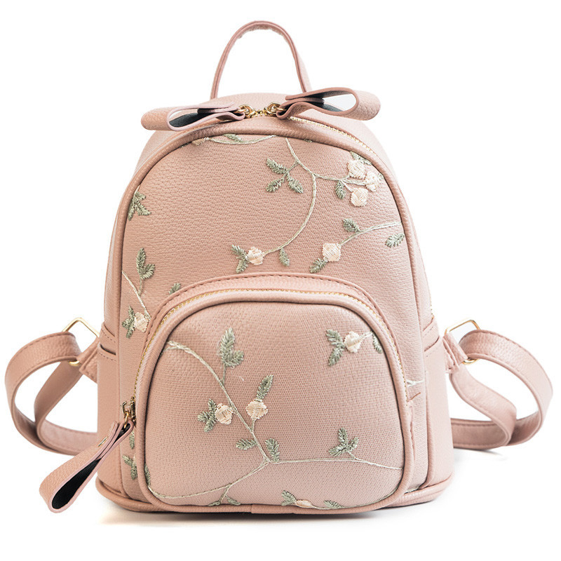 Foshion Brand Women PU Leather Backpacks Female School bags for Girls Rucksack Small Floral Embroidery Flowers Bagpack Mochila, Pink
Foshion Brand Women PU Leather Backpacks Female School bags for Girls Rucksack Small Floral Embroidery Flowers Bagpack Mochila, Pink