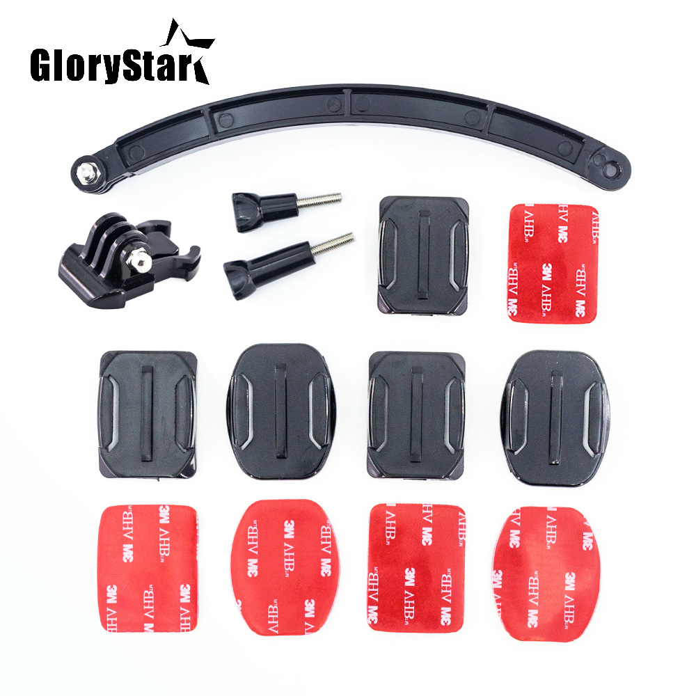 Helmet Extension Arm Monopod Mount For GoPro Session Go pro Hero 6 5 4 3 Xiaomi Yi 4K Sjcam Sj4000 Sport Camera Accessories Kit 
Helmet Extension Arm Monopod Mount For GoPro Session Go pro Hero 6 5 4 3 Xiaomi Yi 4K Sjcam Sj4000 Sport Camera Accessories Kit