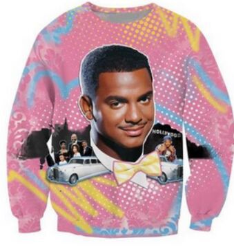Wholesale Free Shipping Women Men Carlton Sweatshirt Fresh Prince 3D Digital Printed Cute Pullover Hoodies Top Clothes