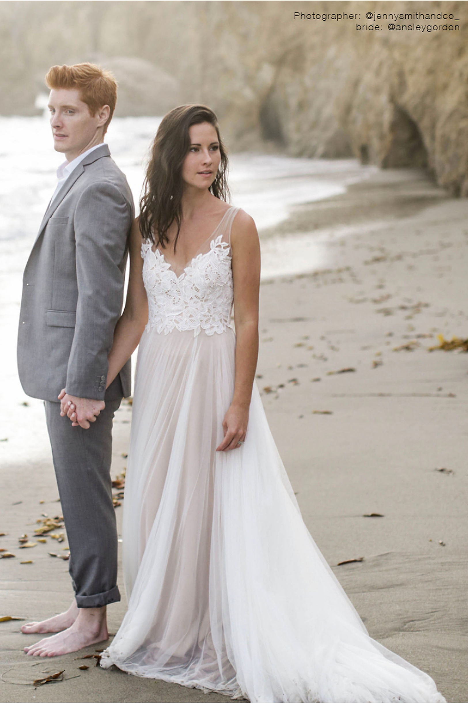 BHLDN Beach Dresses V Neck Sexy Backless Lace Appliqued Sweep Train Cheap Boho Wedding Dress A e Plus Size Bridal Gowns