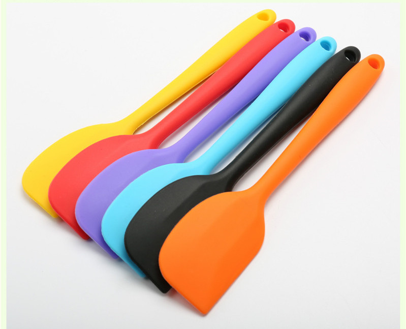 Kitchen Silicone Cream Butter Cake Spatula Bakery Bar Mixing Batter Scraper Baking Tool Kitchenware