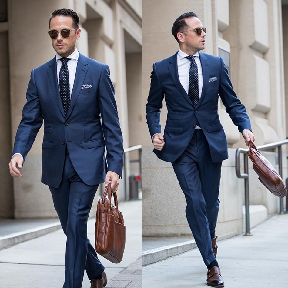 Navy Blue Slim Fit Tuxedos Peaked Lapel Mens Wedding Suits Two Pieces Groom Wear Cheap Formal Suit Jacket And Pants, Brown
Navy Blue Slim Fit Tuxedos Peaked Lapel Mens Wedding Suits Two Pieces Groom Wear Cheap Formal Suit Jacket And Pants, Brown