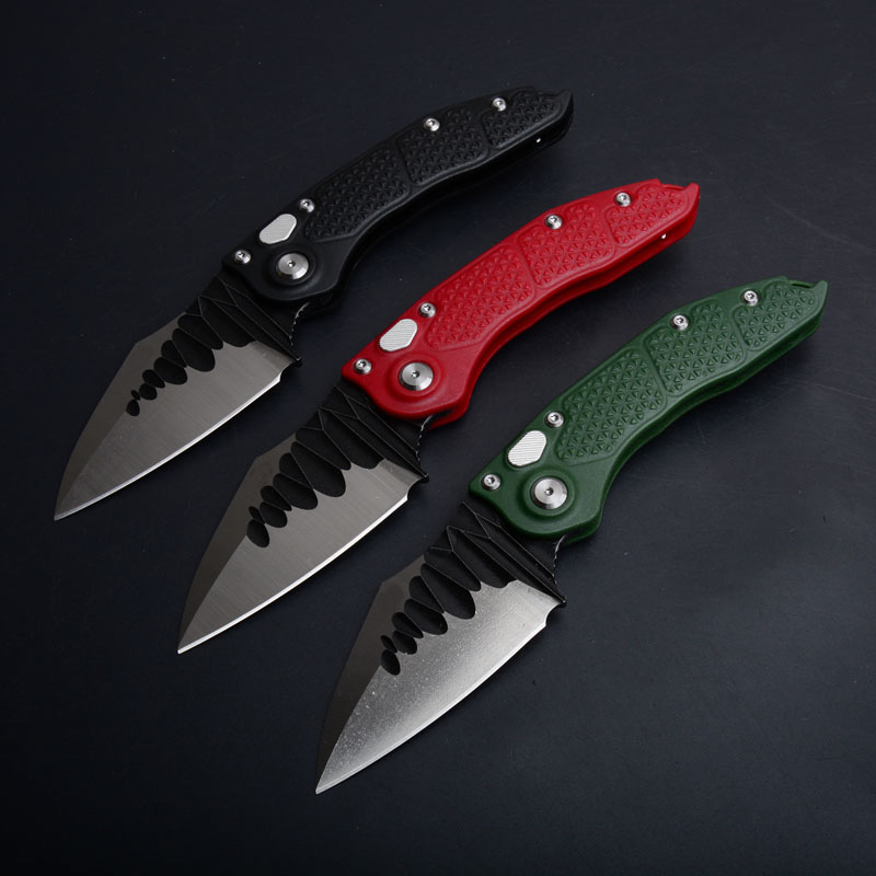 High Quality Auto Tactical Folder Knife M390 Satin Blade Nylon plus fiberglass Handle EDC Pocket Knives Survival Folding Knifes Xmas Gift
High Quality Auto Tactical Folder Knife M390 Satin Blade Nylon plus fiberglass Handle EDC Pocket Knives Survival Folding Knifes Xmas Gift