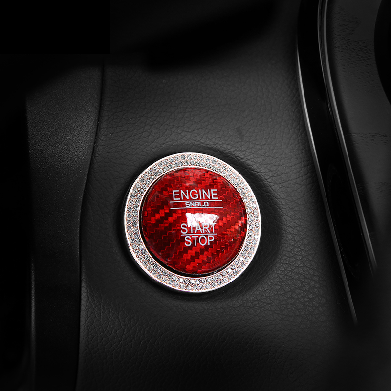 Carbon Fiber Car Engine Start Stop Button Cap Trim Cover For Mercedes Benz C Class W205 W204 AMG GLC X253 Auto accessories
Carbon Fiber Car Engine Start Stop Button Cap Trim Cover For Mercedes Benz C Class W205 W204 AMG GLC X253 Auto accessories