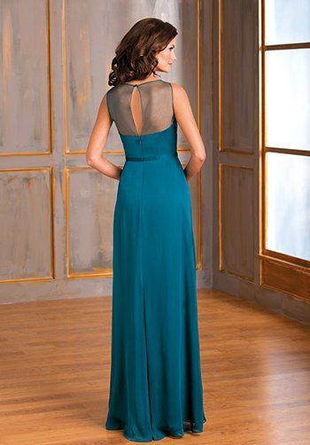 Elegant Mother Of The Bride Dresses V Neck Chiffon Crystal Floor Length Plus Size Mother's Gowns With Wrap Ruffle Wedding Guest Gowns