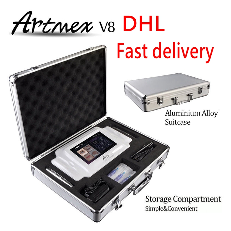 High Quality Permanent Makeup Tattoo Machine Digital Artmex V8 Cosmetic Eyebrow Lip Rotary Double Pen Touch Screen MTS PMU System
High Quality Permanent Makeup Tattoo Machine Digital Artmex V8 Cosmetic Eyebrow Lip Rotary Double Pen Touch Screen MTS PMU System