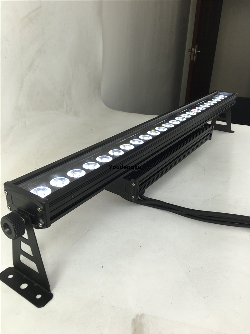 2 pieces High quality 24x15w dmx outdoor light ip65 rgbwa led wall washer led light bar led wall washer dmx outdoor