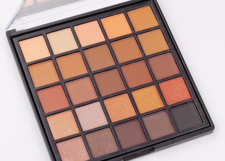 25 color Eyeshadow Compact Beauty make-up Makeup tools Make-up dish Tender grace Eye shadow free shipping