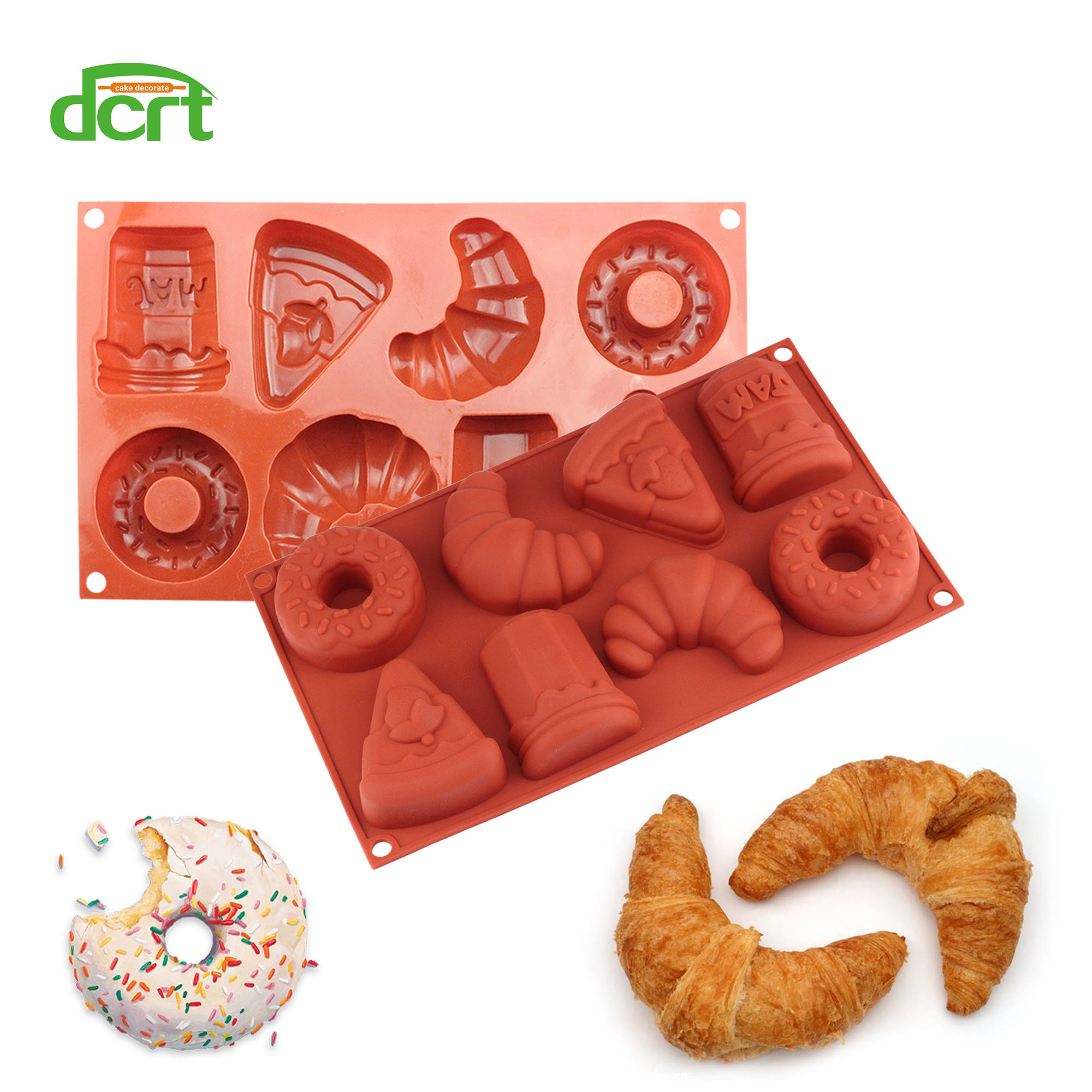 DIY Croissant Donut Mold Silicone Cake Mold Christmas Party Baking Tools For Cake Mousse Chiffon Chocolate Cake Decorating Tools
DIY Croissant Donut Mold Silicone Cake Mold Christmas Party Baking Tools For Cake Mousse Chiffon Chocolate Cake Decorating Tools