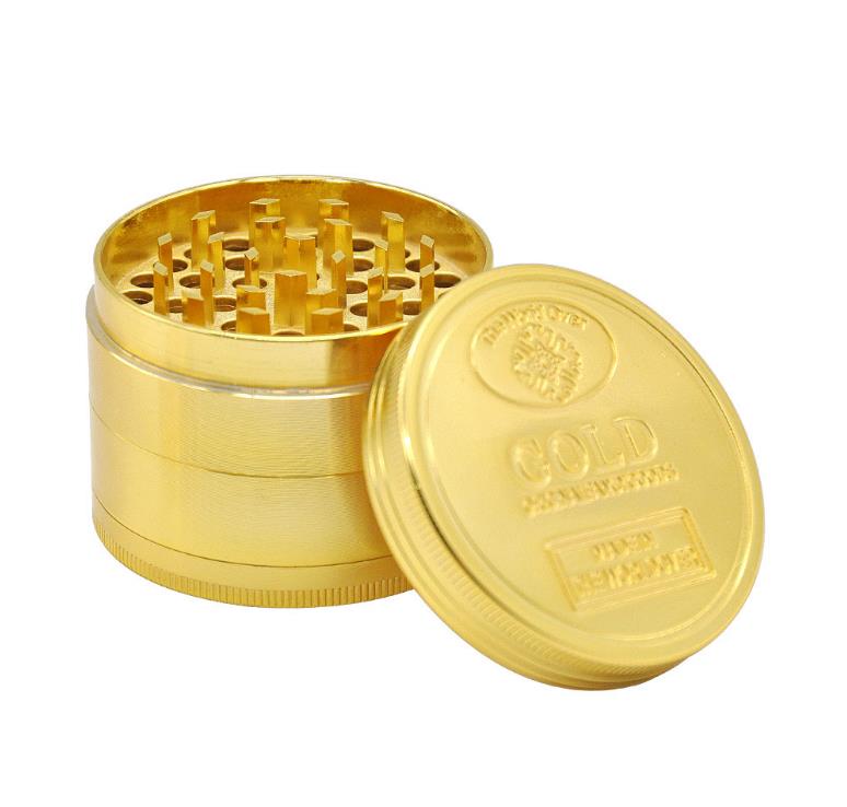 New metal smoke grinder four layer 60mm zinc alloy gold grinding cigarette lighter cigarette cutter
New metal smoke grinder four layer 60mm zinc alloy gold grinding cigarette lighter cigarette cutter