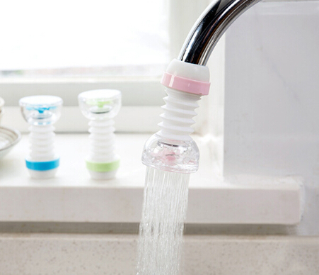 Water Saver 360 Degree Flexible Faucet Extender Nozzle Filter Sprinkler Sprayer kitchen water filter nozzle